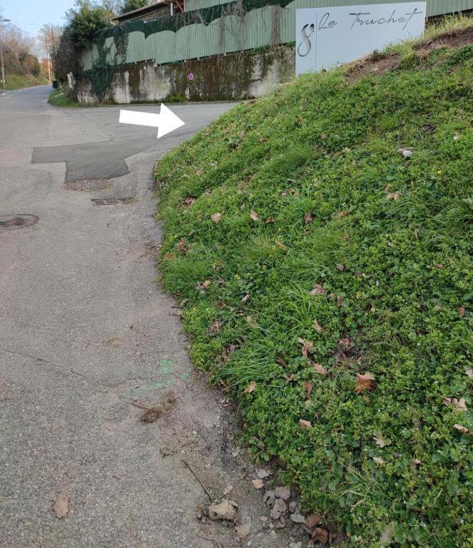Appartement Independant Dans Maison Avec Jardinet, Au Calme Serezin-du-Rhone Exterior foto